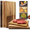 Solid Acacia Wooden Book Cutting Board Set Custom Book Shaped Charcuterie Chopping Board for Home Kitchen Decorative Gifts