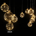 New High-brightness Ball Copper Wire Chandelier Wedding Props Chandelier Indoor Stage  Ceiling Decoration Lights