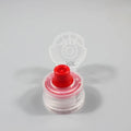 PP 28-400 38 400 Flip Top Valve Cap with Silicon Valve Spout Drink Bottle Cap for Beverage Dispensing