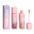 Cute Pink Lipgloss Private Label Hot Selling Vegan Glossy Matte Liquid Lipstick Empty Lip Gloss Tubes