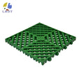 LHDT-4002  PP Interlocking Car Wash Drain Garage Floor Tile for Car Wash Room  Garage Flooring Grating