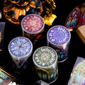 2M/Roll Hot Melt Acrylic Waterproof PET Tape Gothic Church Series Stamping Church Theme Handbook Decoration Material Loop