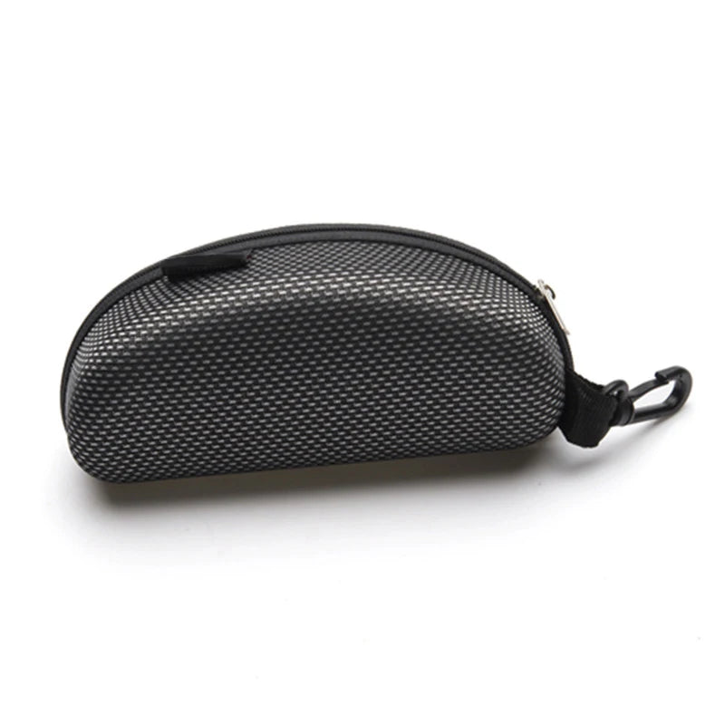 Portable Zipper Eye Glasses Sunglasses Hard Case Box Protector Large
