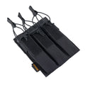 Convertible 500D Nylon Molle Tactical Triple Adjustable Magazine Pouch for Outdoor Hunting
