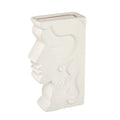 Modern Creative Ceramic Face Vase Self-Watering Drainage Hole for Home Garden Outdoor Decoration Flower/Green Plant Box Packed