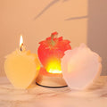 New DIY Drip Fruit Series Aromatherapy Candle Silicone Mold Strawberry Fruit Gypsum Table Decoration
