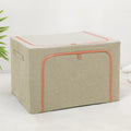 Factory Wholesale Waterproof Car Box Storage Folding Kids Toys Storage Box Frame Steel Storage Box