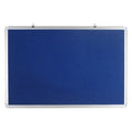 School Office Home Training Meeting Wall Mount Hanging Silver Aluminum Frame 15mm Thick Cork Bulletin Board 7-Layer Cardboard