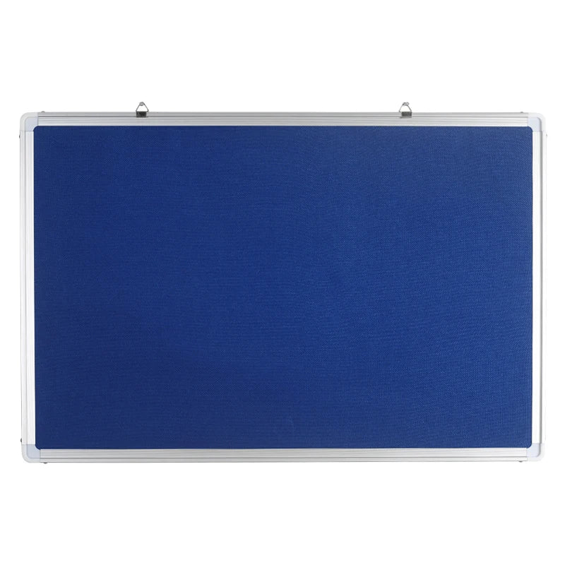 School Office Home Training Meeting Wall Mount Hanging Silver Aluminum Frame 15mm Thick Cork Bulletin Board 7-Layer Cardboard