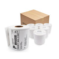 Custom Waterproof 4X6 Thermal Labels Glossy/Matte Finish for Skin Care Perfume Toothpaste Lipstick Lotion Mascara Packaging