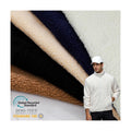 China Manufacture Supplier Wholesale Good Elasticity Sherpa Fleece Fabric for Coat