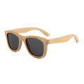 2024 New High Quality Uv400 Design Competitive Price Custom Wood Sunglasses Polarized Laser Print Logo Sunglasses Wood Frame