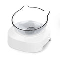 2025 Hot Sale Plastic Rounded Shape Cat Ear Shaped Pet Bowl for Pet Feeding Single Bowl Double Bowl for Dog Cat Accessory