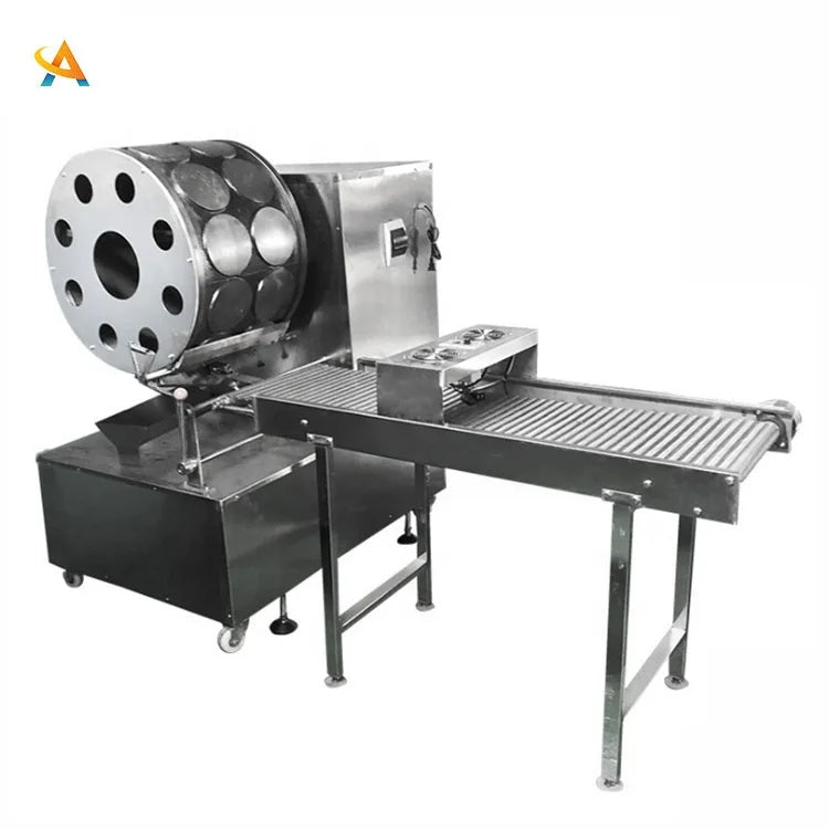 Automatic Dumpling Wrapper Making Machine Wonton Spring Roll Skin Maker Crepe Tortilla Chapati Roti Machine