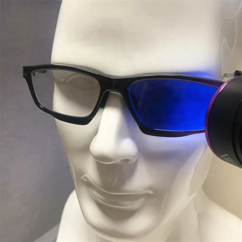 2 in 1 Anti Blue Light Outdoor Uv400 Anti slip Spring Hinge Metal Durable Unisex Man Women Sports Photochromic Cycling Glasses