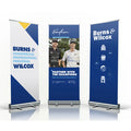 Promotion Custom Digital Printing Poster Roll up Banner Stand Aluminium Board Based Banners for Advertising