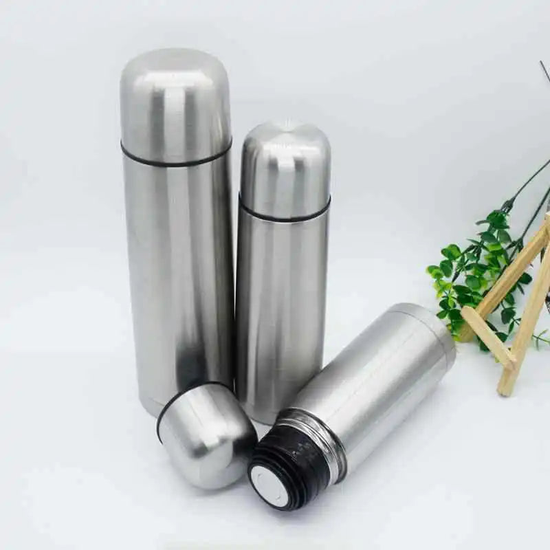 Wholesale 1L Large Capacity Double Wall Vacuum Flask Thermos Stainless Steel Insulated Office Cup Eco-Friendly Portable Water