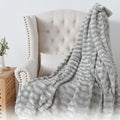 Wholesale Sherpa Fleece Bed Blanket Super Soft Extra Warmest and Heavy Thick Winter Blankets for Sofa