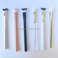 Eyelash Extension Cleanser Cleaner Cleaning Spoolie Brush Curved Eye Fluffy Lash Cleansing Brushes
