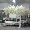 White Wedding Arched Decoration Tree Customized Tree Artificial Cherry Blossom Tree
