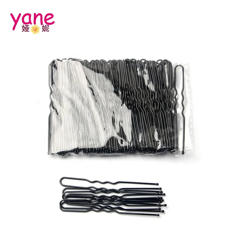 Wholesales Hair Accessories About Big Size Metal Colorful Women Fancy U Hairpins Hair Bobby Pins for Hair Sculpt