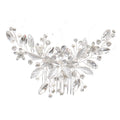 Flower Hair Comb Wedding Hair Accessories Color Rhinestone Headband Bridal Tiara Headband Wedding Hair Jewelry