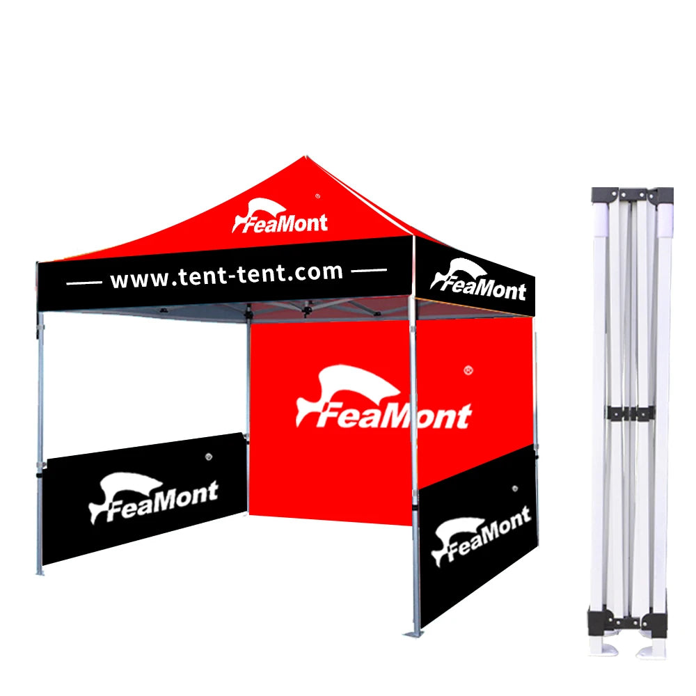 Waterproof 10x10 Gazebo Tent PVC Canopy Awning With Steel Frame for Outdoor Events and Sports Customizable Logo
