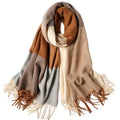 Luxury Designer Winter Scarf Women New Style Soft Skin-Friendly Warm Long Printed Scarf Adult Women's Accessory Wholesale China