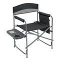 Heavy Duty Outdoor Furniture Padded Portable Chair With Side Table Storage Pockets Carry Straps Supports 440LBS-Modern Design