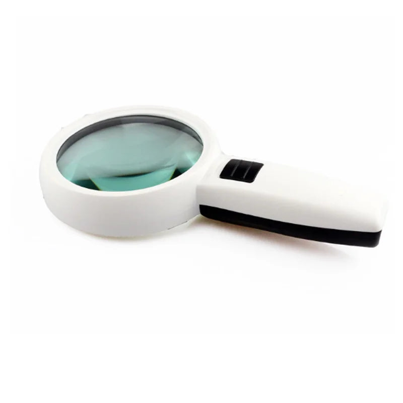 3 Led Light 30X Handheld Reading Magnifying Glass Lens Microscope Magnifier With Light Portable Lighted Magnifier