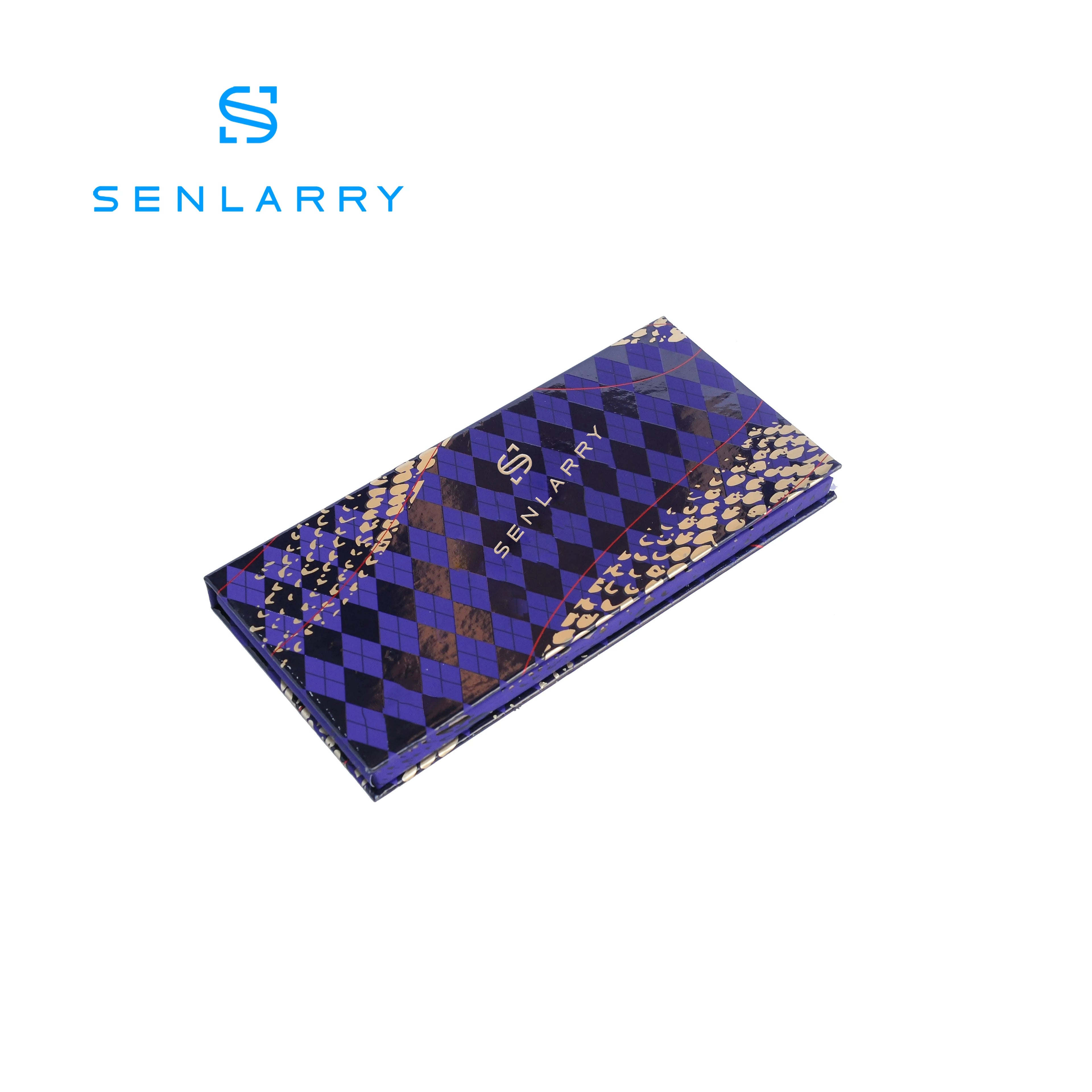 Free Sample Factory Direct Sale 10 Colors Magnetic Customized Empty Eyeshadow Palette Packaging Box