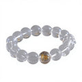 Natural White Crystal Prajna Heart Thread Handmade High-quality Carved Engraved Craft Product