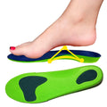 Comfort Orthotic Arch Support Insoles for Sport Shoes and Work Boots Relieve Foot Pain Due to Flat Feet and Plantar Fasciitis