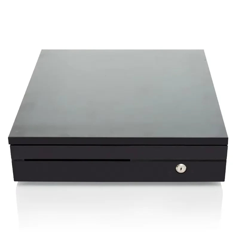 Metal & ABS Plastic Cash Drawer for POS Terminal RJ11 Interface Port Support Check Entry Free POS System Payment Software MegaBDM
