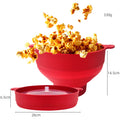 Factory Outlet Kitchen Palomitas De Maiz Foldable Microwave Collapsible Silicone air Homemade Popcorn Popper