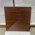 House Renovation Wallpaper Deep Wood Grain Pvc Panel Effect 3d Wall Panel Floorplan Decor