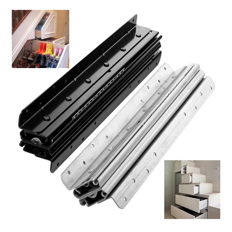 Modern Design Heavy Duty Hidden Full Extension Bottom Install Drawer Slide 120KG Load Capacity for Apartment Use