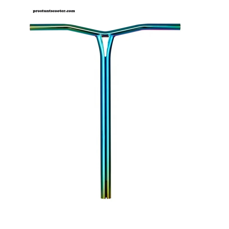 Huoli Gr9 Titanium Stunt Scooter Bar Professional Extreme Free Style T Y Shaped Handlebar for HIC IHC Compression