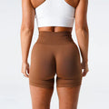 Popular Seamless Scrunch Womens Workout Sports Short Pants Gym Fitness Yoga Biker Shorts for Ladies
