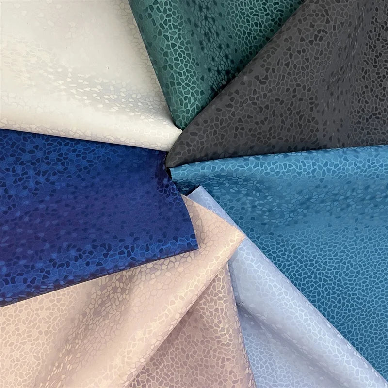 Printed Frosted Pearlescent Stone Pattern Waterproof Abrasion-Resistant Synthetic Faux PU Leather for Handbag Sofa Furniture