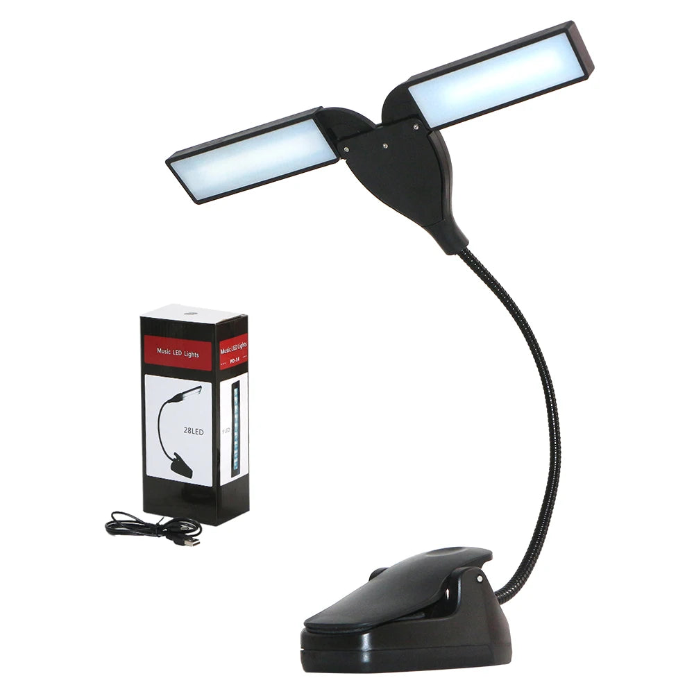 HEBIKUO  Musical Instruments LED Light With Clip Lamp of  Music Stand