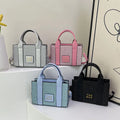 2026 Spring New Large Capacity Commuting Women's Crossbody Bag PU Leather Shoulder Bag Small Square Bag