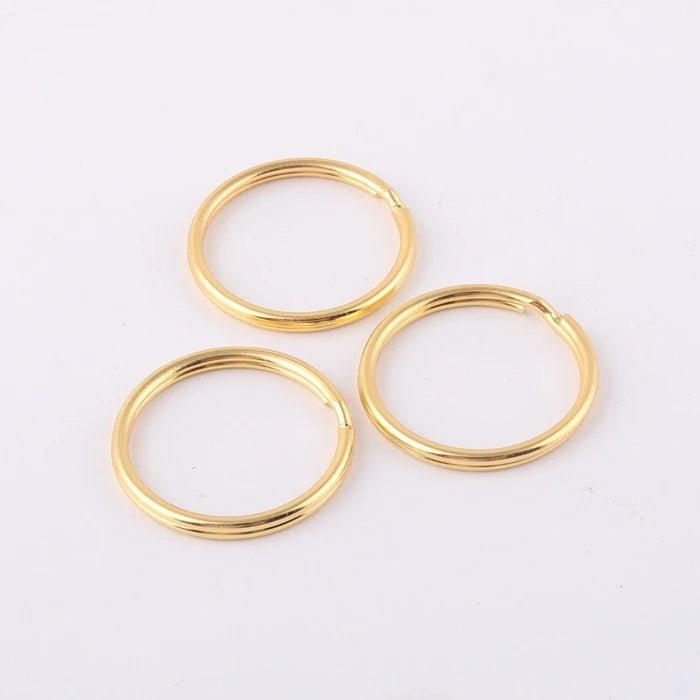 Wholesale 25mm Metal Blank Keychain Split Key Ring for Key Chain