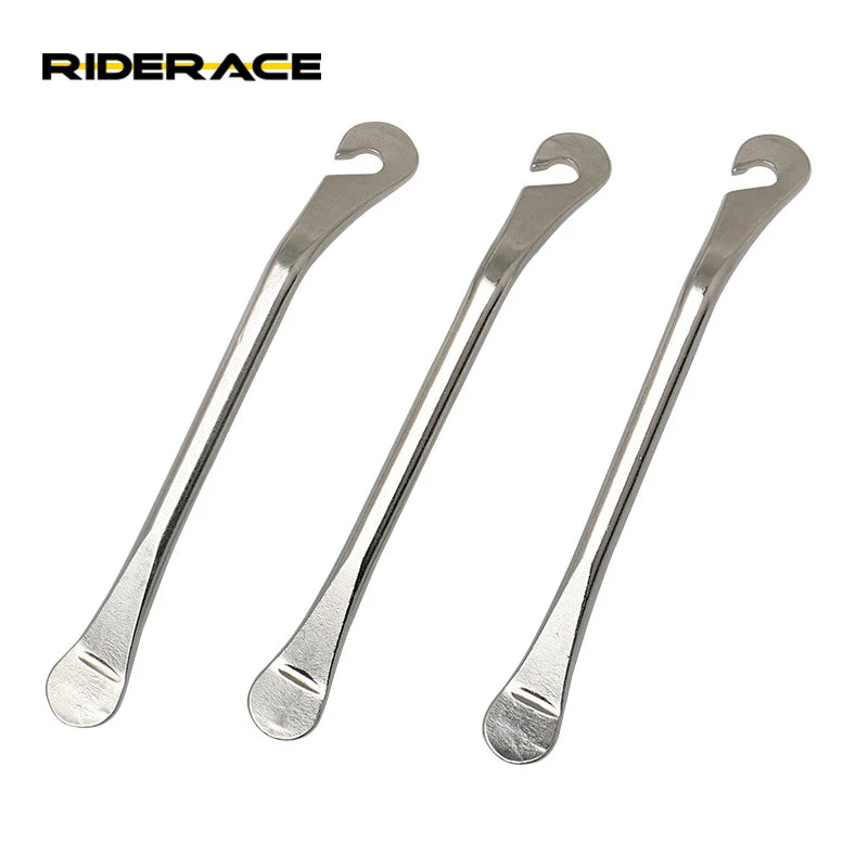 RIDERACE Bike Tire Lever Tool Portable Bicycle Tyre Repair Tools High Strength Practical Iron MTB  Road Bike Core Tire Levers