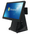 15.6Inch Touch Screen POS Terminal Cash Register With 80mm Receipt Printer With LED8-VFD220-11.6/15.6Inch 2nd Display for Retail
