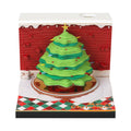 Ready to Ship Notepad Cube Diy Paper Craft Christmas Tree Gift Set Magic Notes Custom 3D Memo Pad for Dropshipping