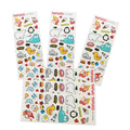 Wholesale Custom Printed Cartoon Die Cut Stickers Waterproof Vinyl Adhesive Label Sheet for Kids for Packaging Candles Crafts