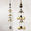Factory Price Gourd Bells Wind Chimes Courtyard Antique Outdoor Garden Metal Bell Ornaments Creative Home Decoration Gifts