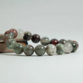 8mm Natural Semi-Precious African Bloodstone Stretch Fashion Bracelet Healing Stones Unisex  Gemstone Jewelry Beads Bracelets