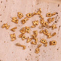 Guarantee Dreamshow 2024 Jewelry New Arrivals PVD Gold Plated Letter Charms Stainless Steel Fashion Jewelry Pendants Charms